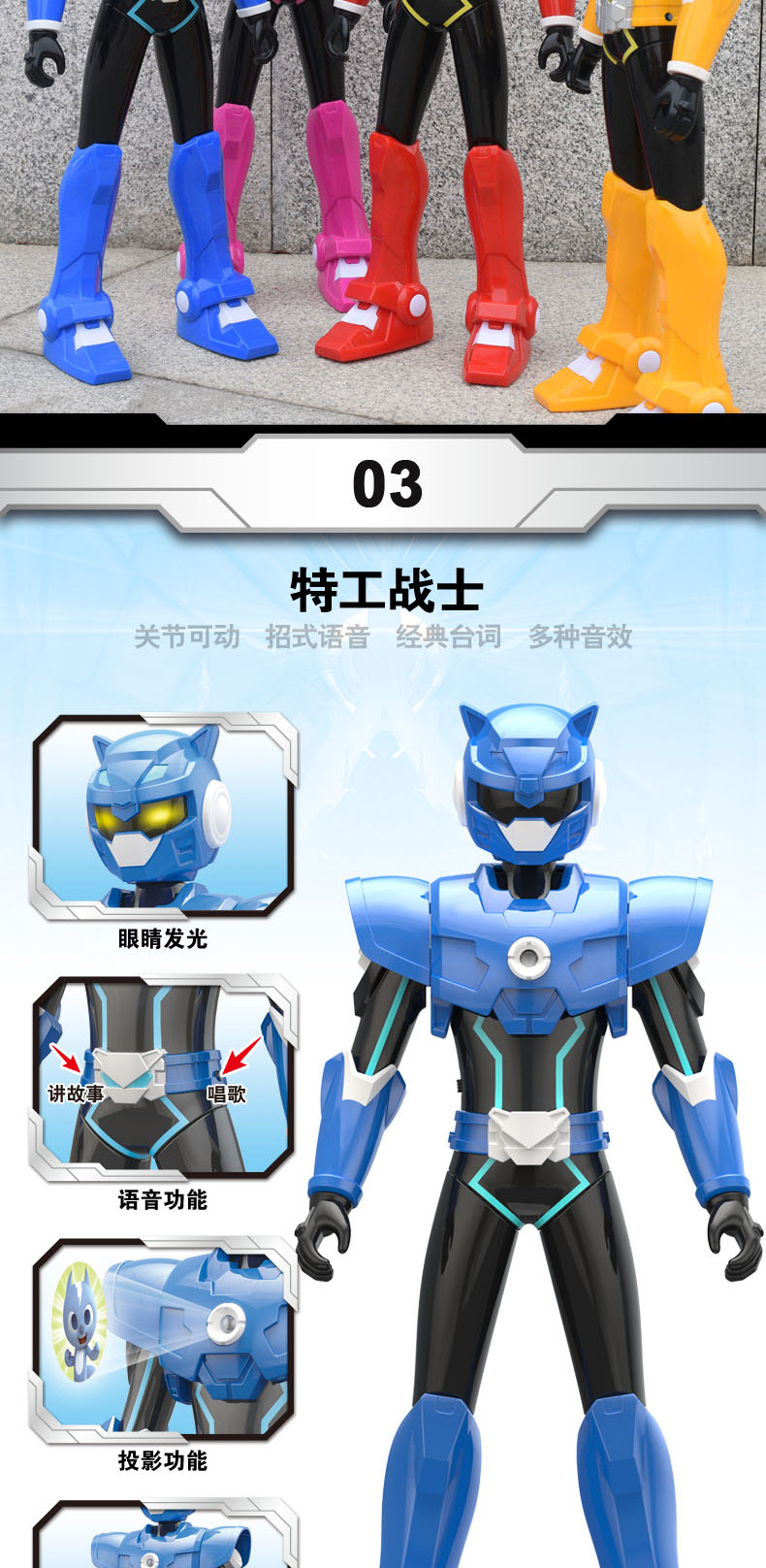 迷你特工队x系列玩具 五炫机甲武器变形机器人弗特男孩套装麦克斯