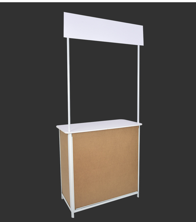 圆角促销台 扇形促销台 促销台展示架 折叠移动便携式户外宣传桌