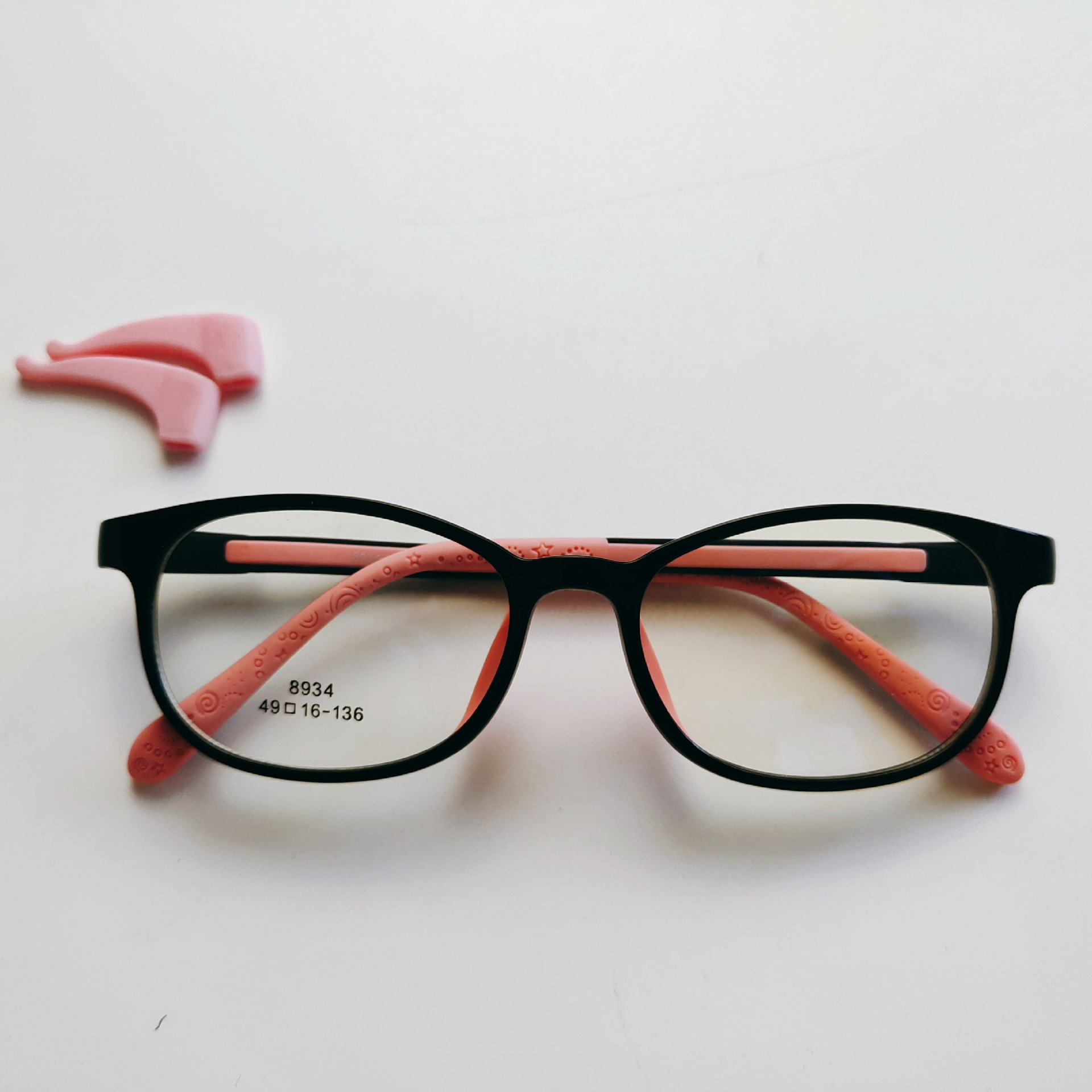 2020新款儿硅胶眼镜tr90眼镜框防学生眼镜平光镜复古圆框儿童镜