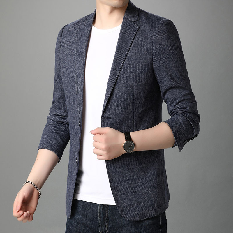 2020秋季新款休闲西服男士单件上衣外套青年时尚潮流韩版修身西装