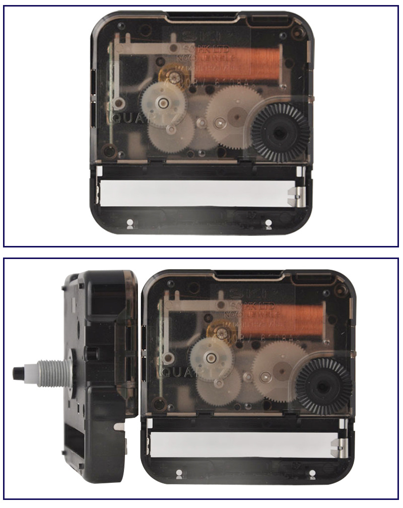 44808v石英钟芯客厅挂钟机芯diy配件静音电子钟表机芯可定制