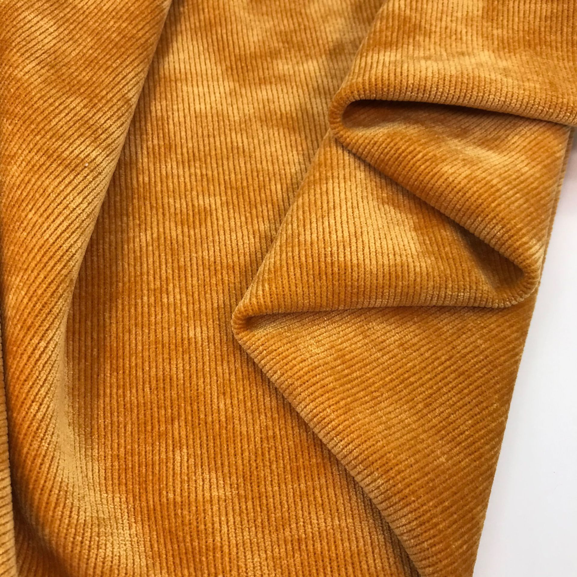 2020雪尼尔小坑条绒布 保暖针织西装外套 鞋材帽子秋冬丝绒面料