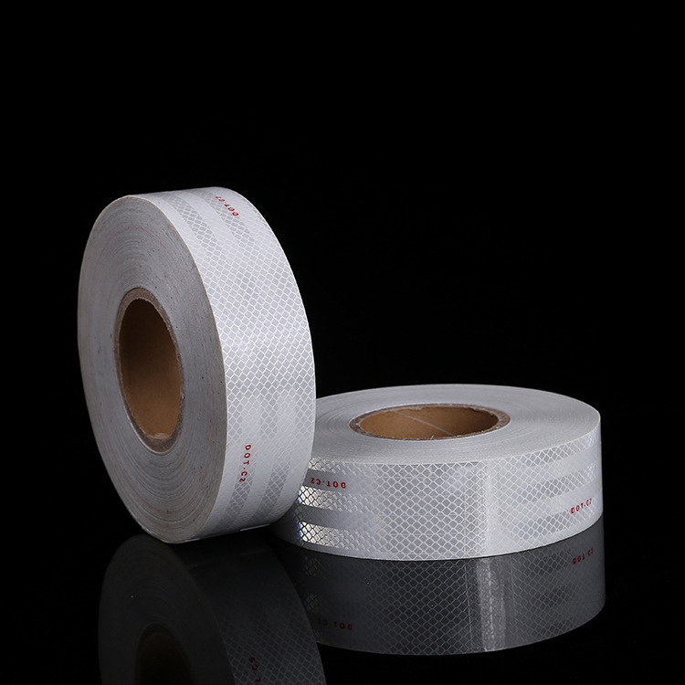 0成交613个定制钻石纯白色反光贴膜汽车身反光标识设备警示带夜间防撞