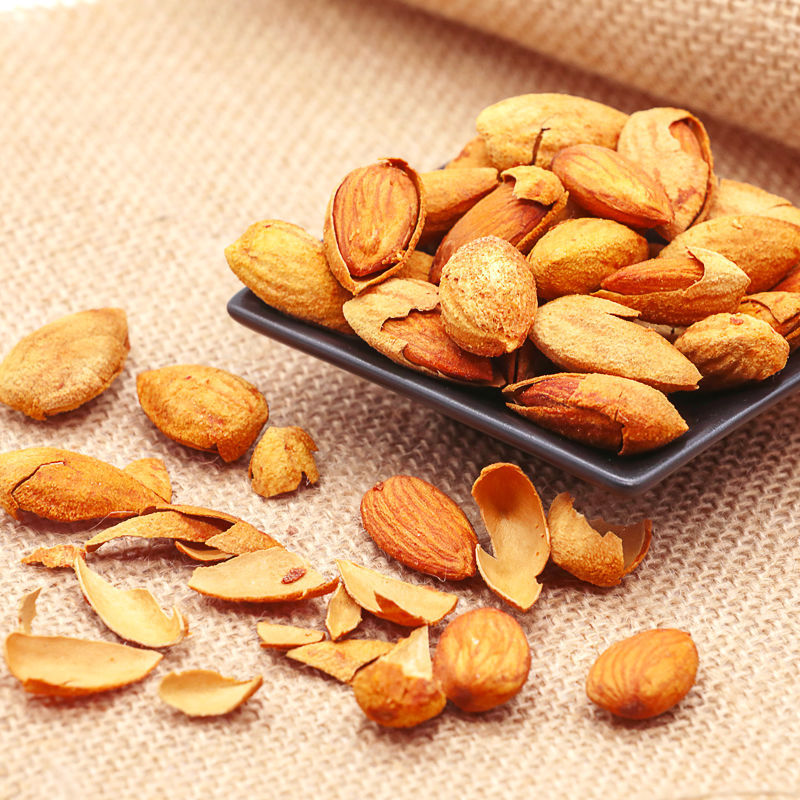 巴旦木散装批发奶油坚果类杏仁果薄壳手剥巴坦木干果一斤袋装250g