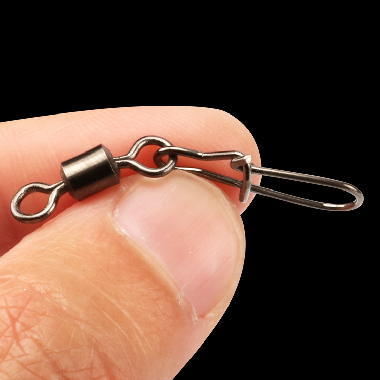 8-Shaped Ring American Swivel Suit Fishhook Connector Reinforced Pin Lure Small Accessories in Stock Wholesale