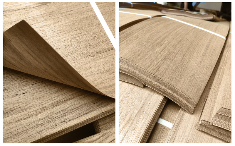 泰国缅甸进口柚木木皮 家具木门地板料贴皮 实木贴皮拼花