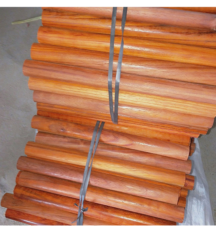 厂家批发红花梨木圆棒具配件木棍圆木棒木条木杆工艺品加工定制