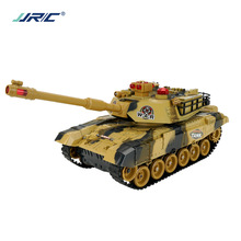 JJRC 对战坦克遥控车2.4G遥控仿真红外线坦克儿童玩具摆地摊货源