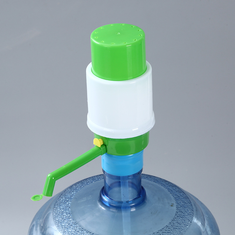厂家批发手压式饮水器众维硬壳桶装水压水泵抽水器家居日用泵水器