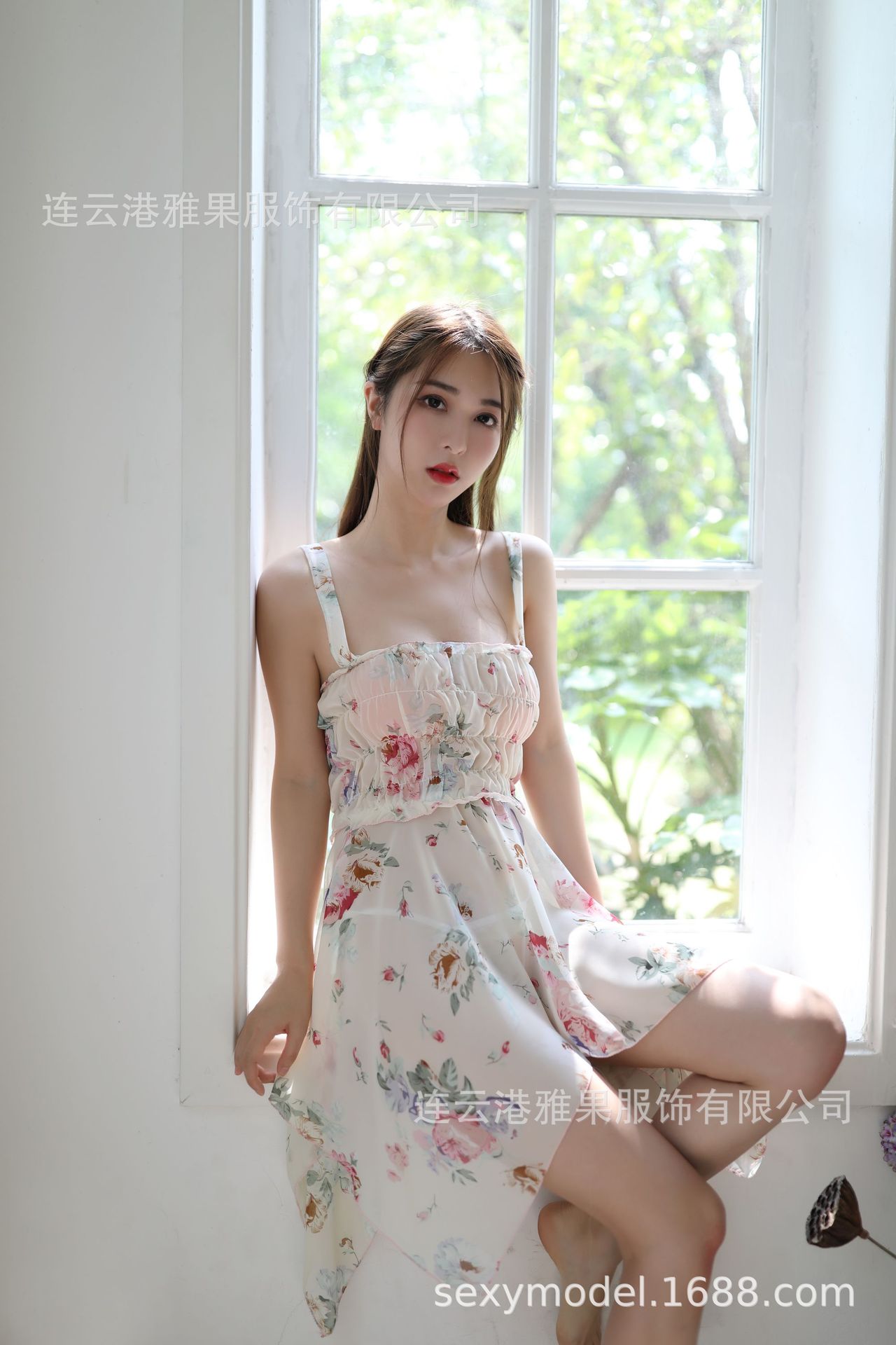 直供性感情趣内衣透明短裙吊带女式雪纺诱惑睡衣居家甜美短裙睡裙