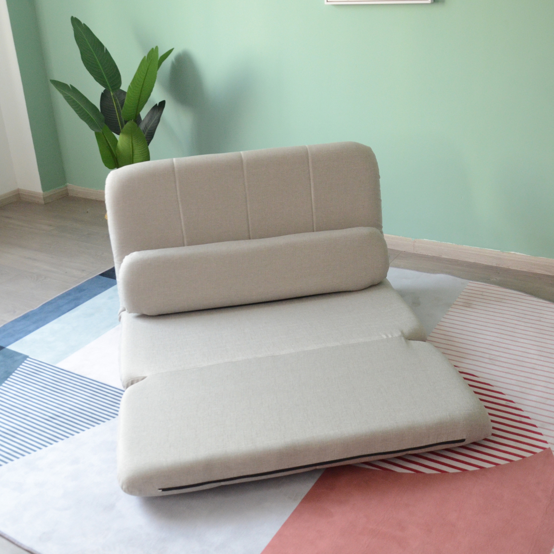 美国单人沙发躺椅日式懒人沙发榻榻米亚马逊海外仓一件代发分销