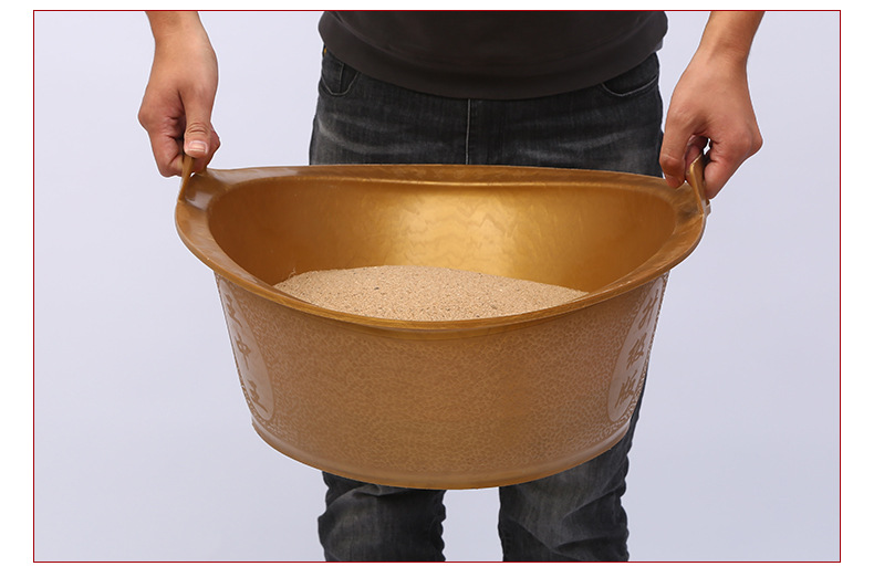 建筑装修工地用加厚提灰盆 多色可选永顺建筑塑料泥灰桶泥灰盆