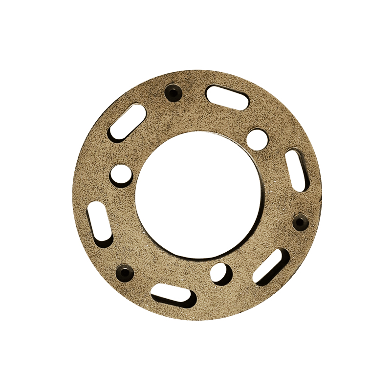 无石棉半金属橡胶摩擦片 电机冲床摩擦片 定制机械摩擦片摩擦块