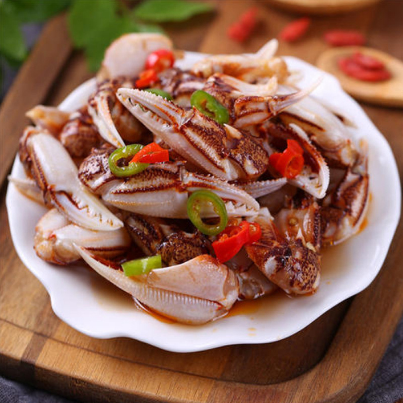醉蟹钳捞汁小海鲜熟食即食罐装醉蟹香辣蟹腿蟹脚生腌螃蟹600g舟山