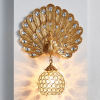 Cross border European style a living room Wall lamp bedroom Peacock Bedside lamp Luxurious Foyer Study stairs Aisle lights background Wall lights Cross border European style a living room Wall lamp bedroom Peacock Bedside lamp Luxurious Foyer Study stairs Aisle lights background Wall lights
