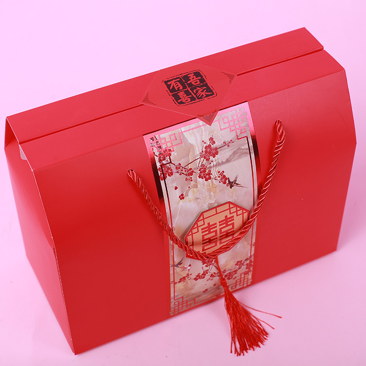 家有喜事贴纸 回礼盒封口贴满月喜蛋贴结婚喜糖盒不干胶封底批发