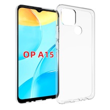 OPPO A15手机保护套手机壳高透外壳TPU清水套适用软胶光面防水纹