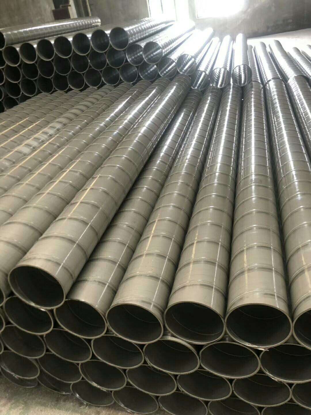 销售热线:187-5803-0369(郭经理) 加工范围:镀锌白铁螺旋风管,共