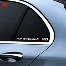 适用于丰田TRD车贴拉花装饰改装车窗玻璃贴纸卡罗拉凯美瑞RAV4