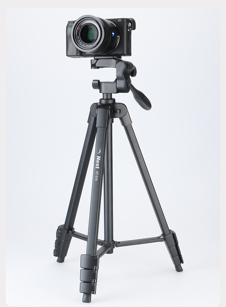 耐思得(nest)nt510手机直播支架桌面三脚架便携三角架拍照相机架