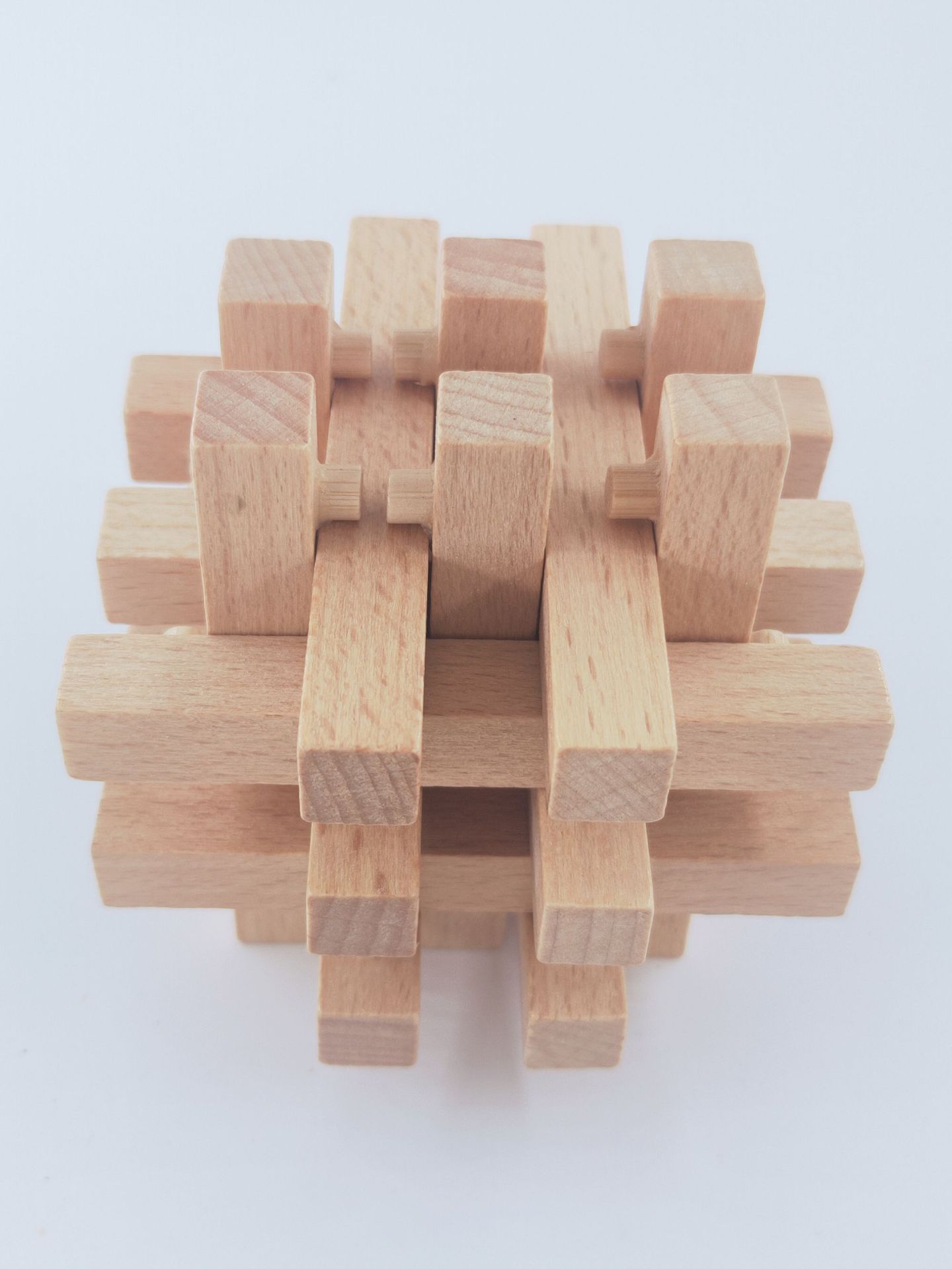 木质儿童玩具办公室摆件早教益智首脑协调拼装积木地摊孔明鲁班锁