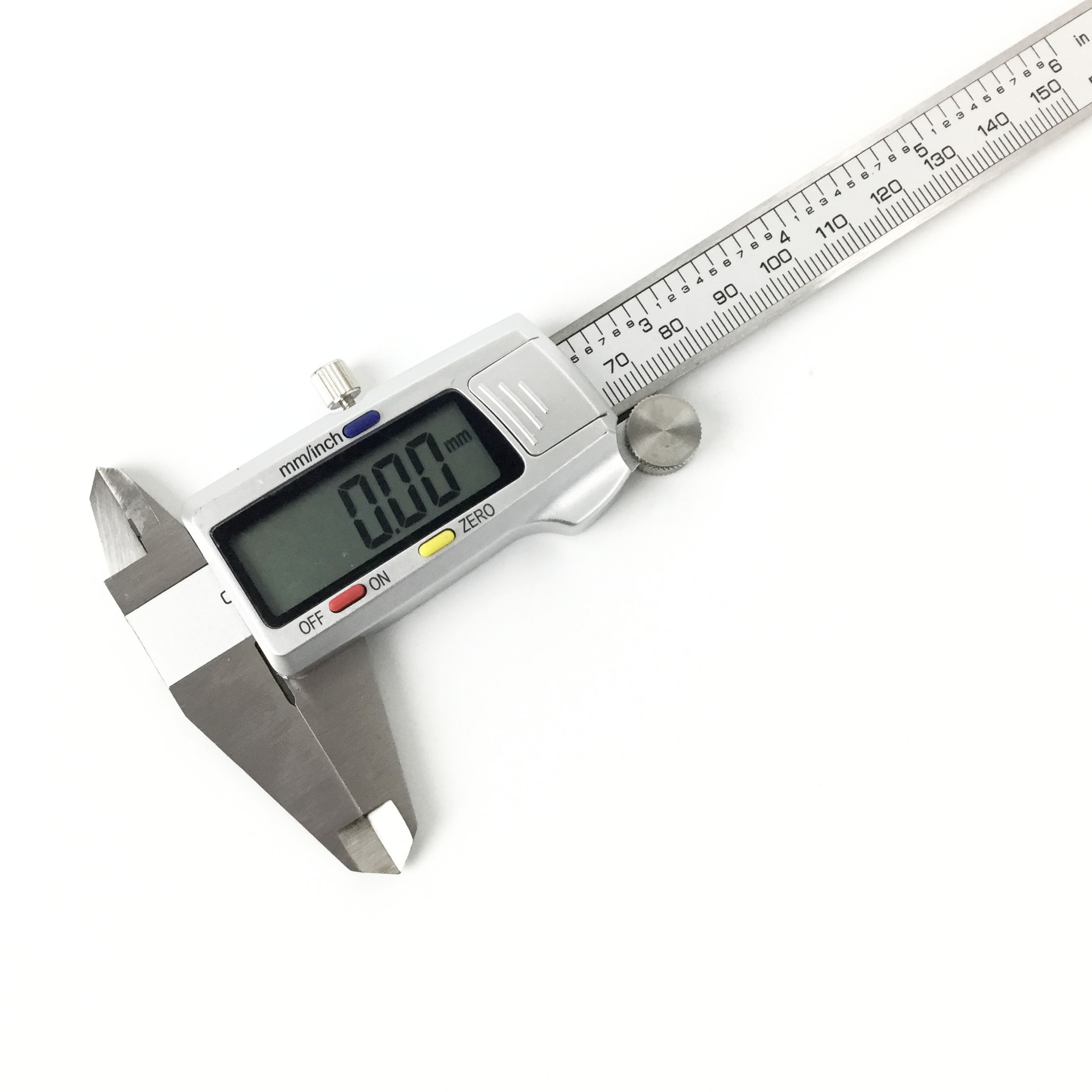 不锈钢游标卡尺电子数显卡尺高精度0150mm卡尺高精度工业测量工具