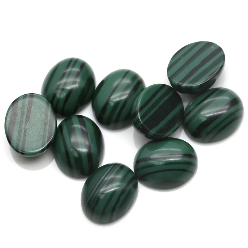 梧州人造合成宝石 旦形素面孔雀石 首饰戒面镶嵌裸石工艺品-阿里巴巴