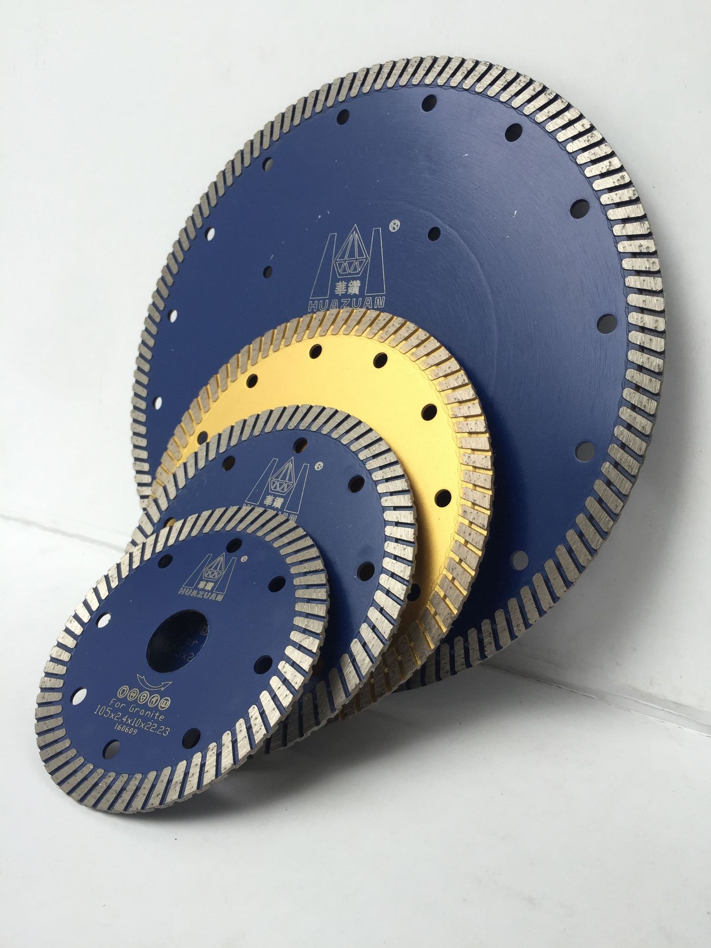 150mm 波纹涡轮形 人造大理石板材瓷砖地砖切割锯片 金刚石小锯片