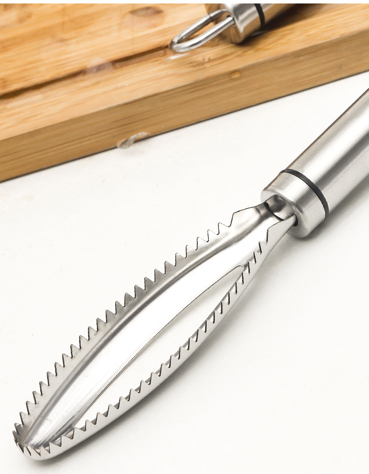 厨房工具304不锈钢鱼鳞刨手动鱼鳞刮快速刮鱼鳞刨刀鱼鳞刀