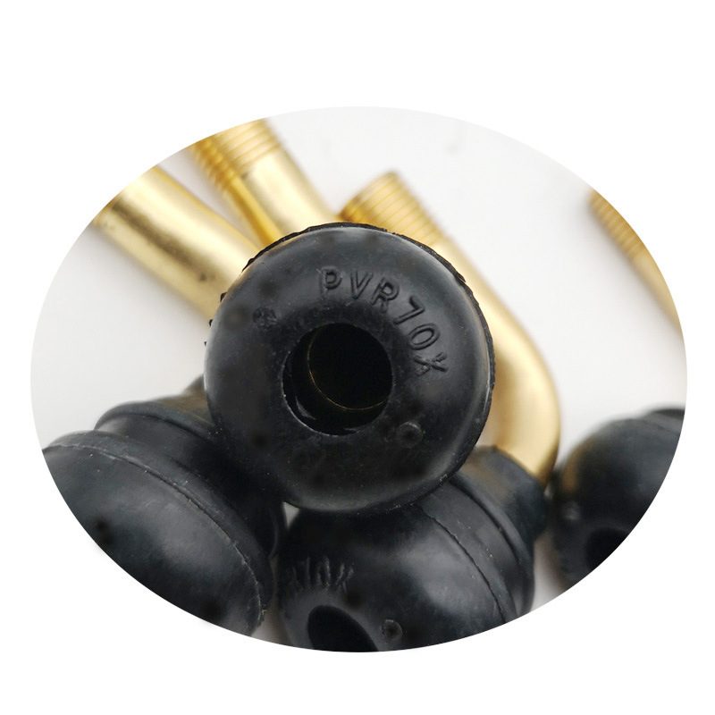 原厂电动摩托车纯铜气嘴pvr70/60真空胎美式气门嘴