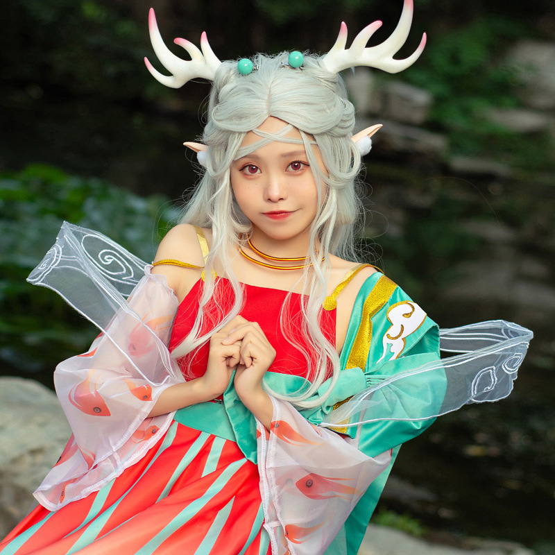 农药cosplay服瑶遇见神鹿可爱古风荣耀游戏套装cosply服装女