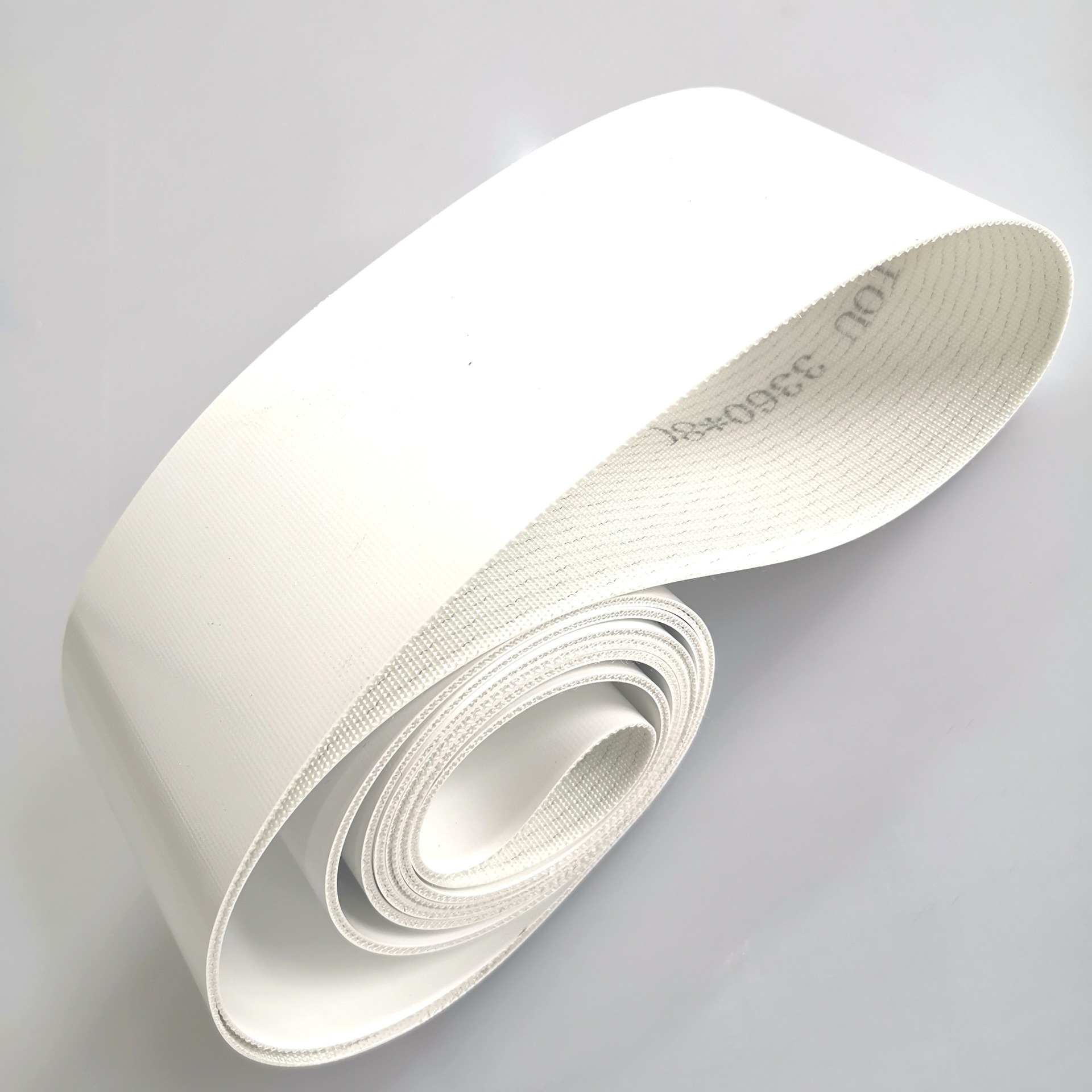 食品级输送带 白色pu平皮带 食品专用带 月饼输送带 不沾输送带