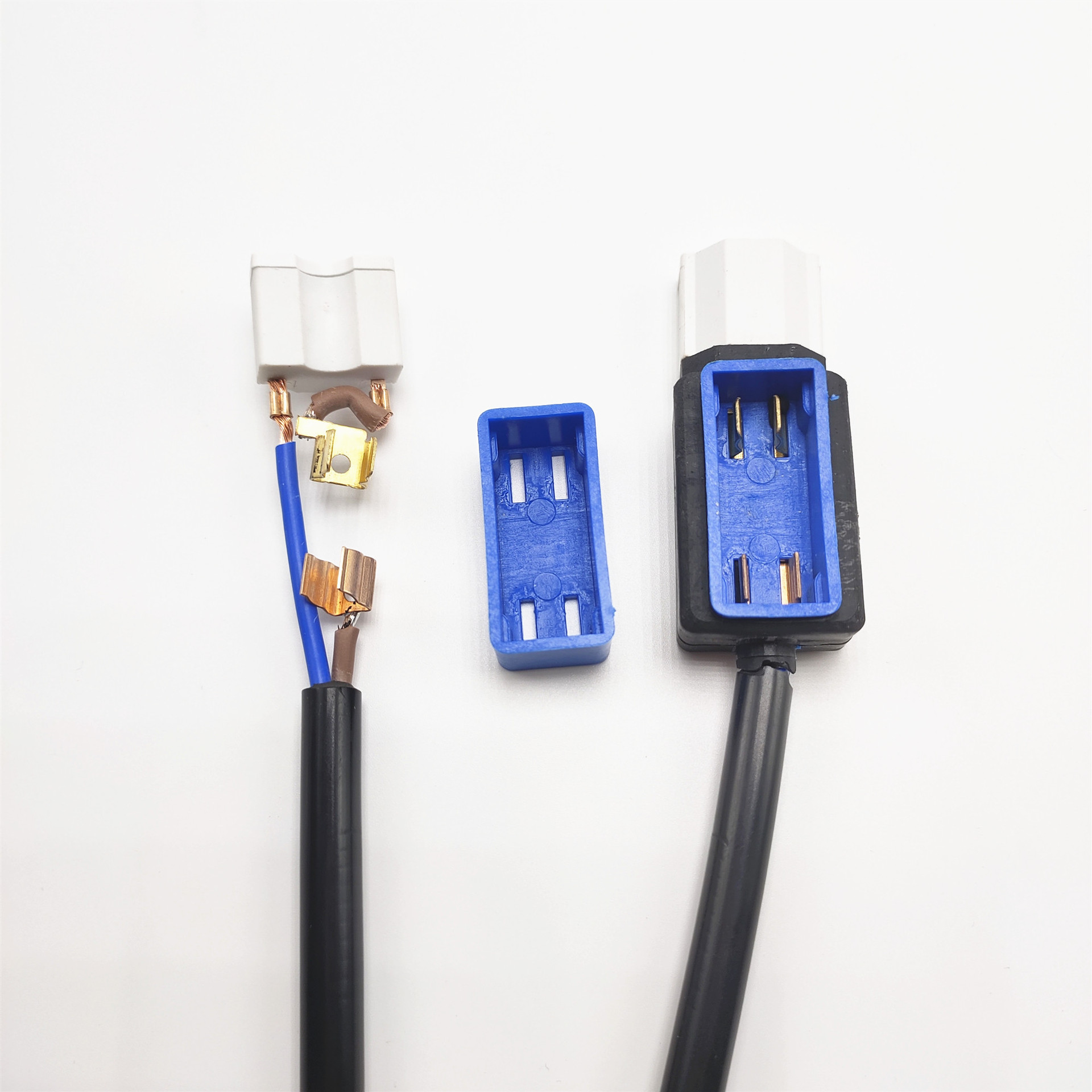 热销两芯c13品字尾带保险丝电源线ul标准美标品字尾svt18awg纯铜