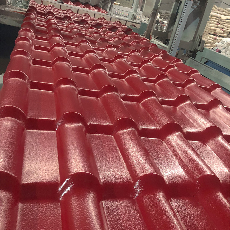 树脂瓦厂家批发仿古瓦灰色屋顶隔热环保树脂瓦塑料瓦顶合成树脂瓦