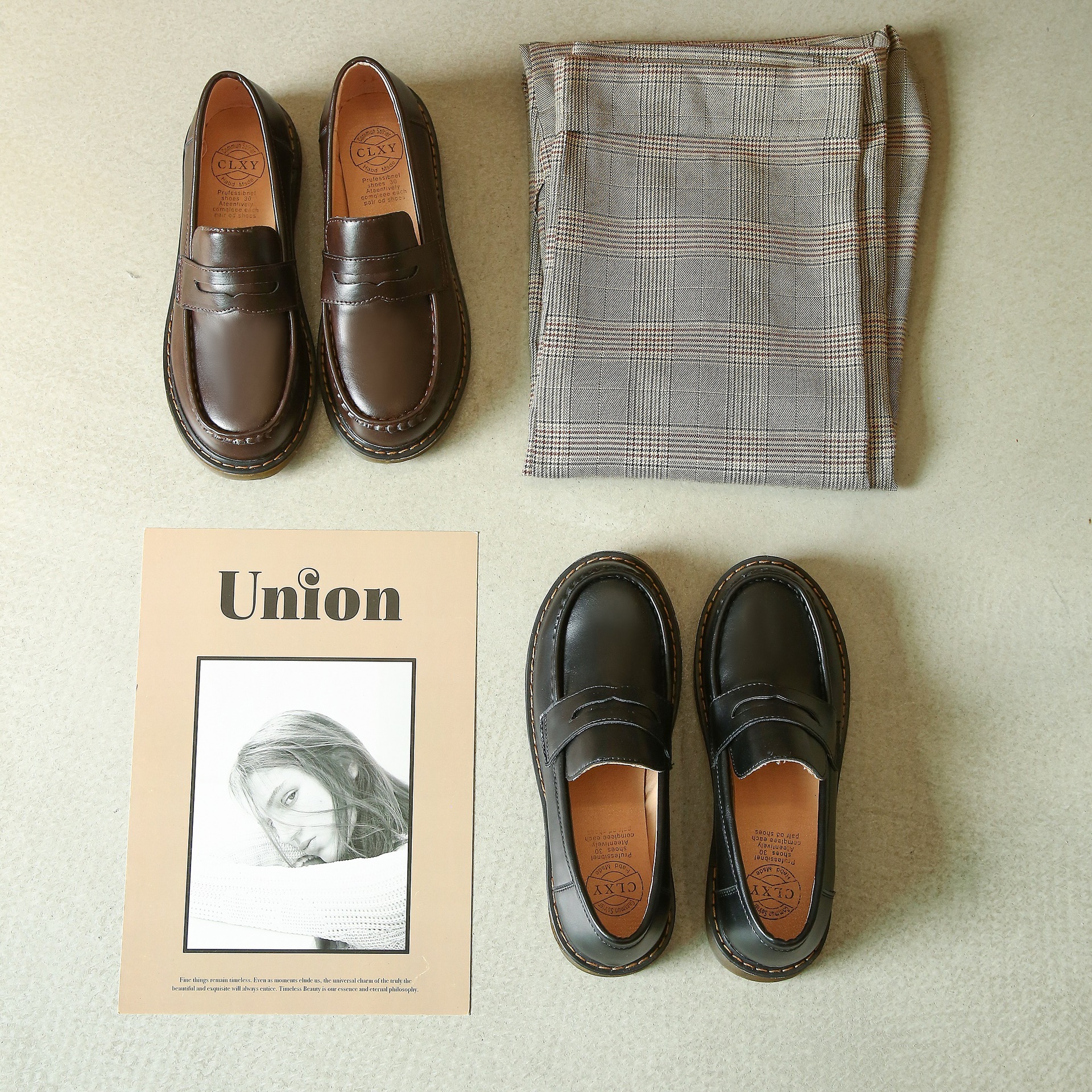 日系小皮鞋女正装jk制服鞋软妹学生韩版百搭森系英伦风乐福鞋批发