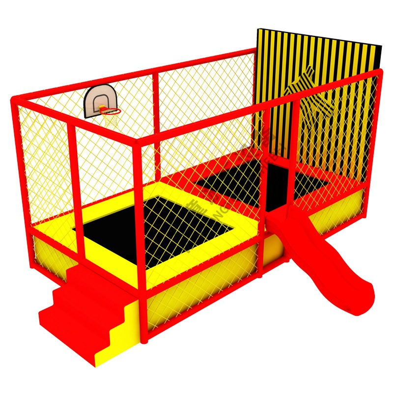 幼儿园大型蹦蹦床室内户外儿童游乐设备弹跳床广场摆摊公园蹦极床