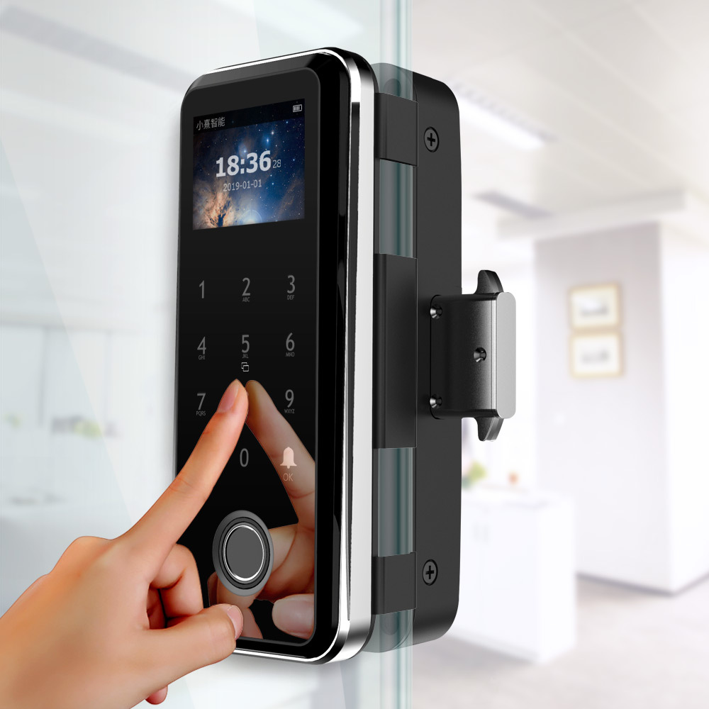 0成交37套锁舌头插销指纹电子锁单舌微型锁体45度6070三杆锁芯通用性