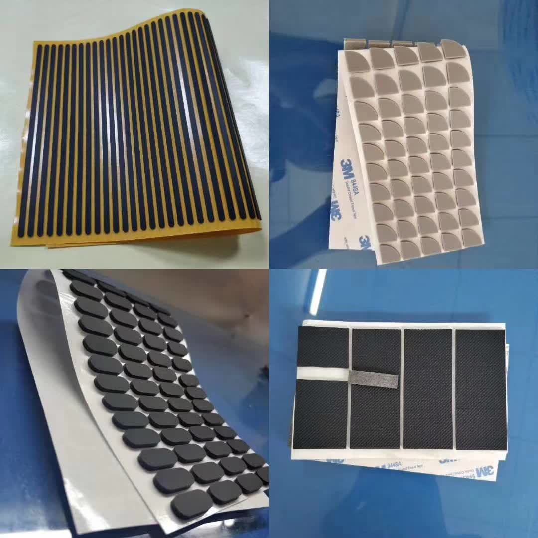 eva泡棉垫硅胶垫橡胶垫双面胶等辅料专业定制模切加工