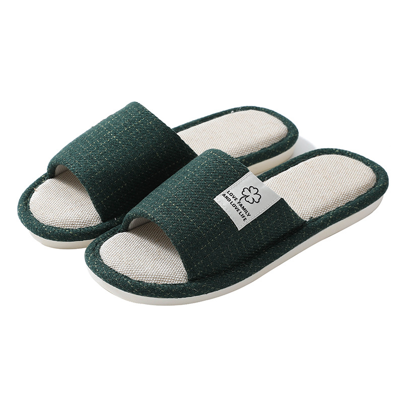 New Home Cotton and Linen Slippers