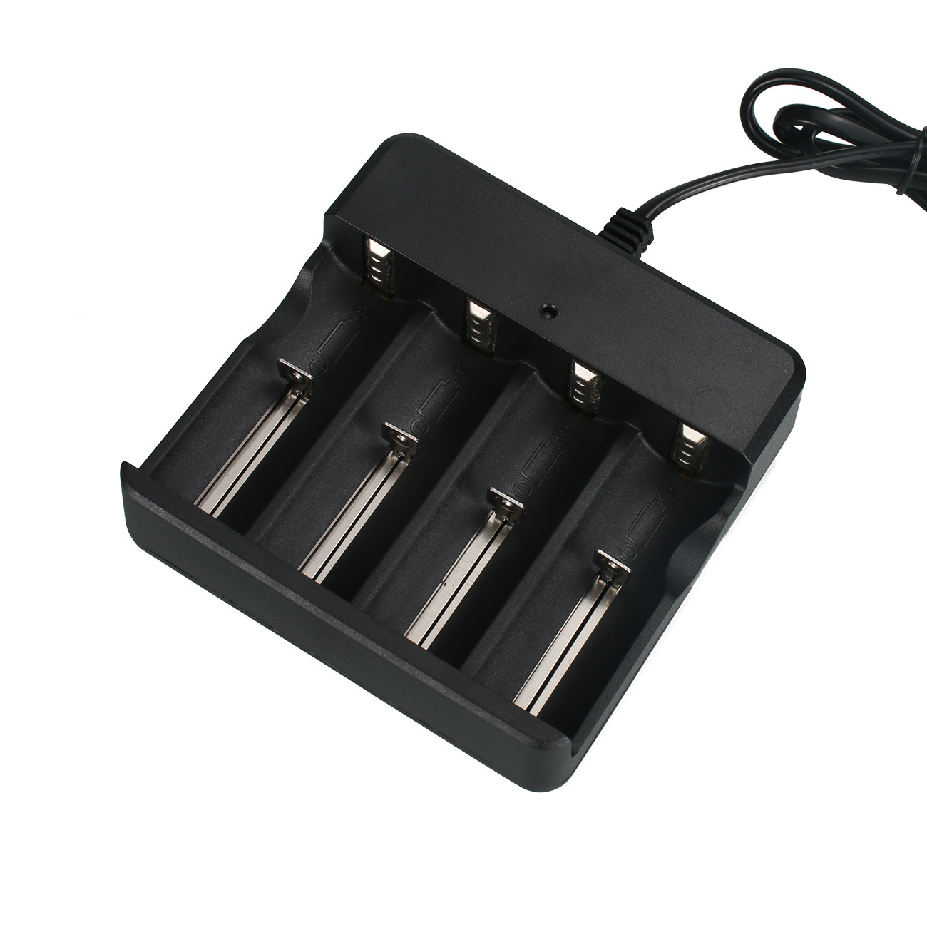 工厂直销18650充电器四槽锂电池充电器 26650带线多功能智能充电