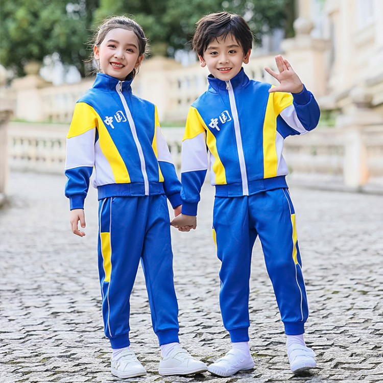 小学生校服春秋装图片