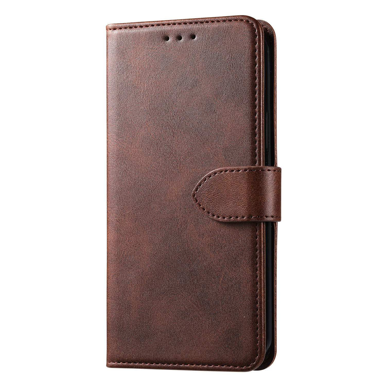 Suitable for Iphone14 Wallet Leather Case 8plus Phone Case Calfskin Leather Protective Case Card Holder IPhone7