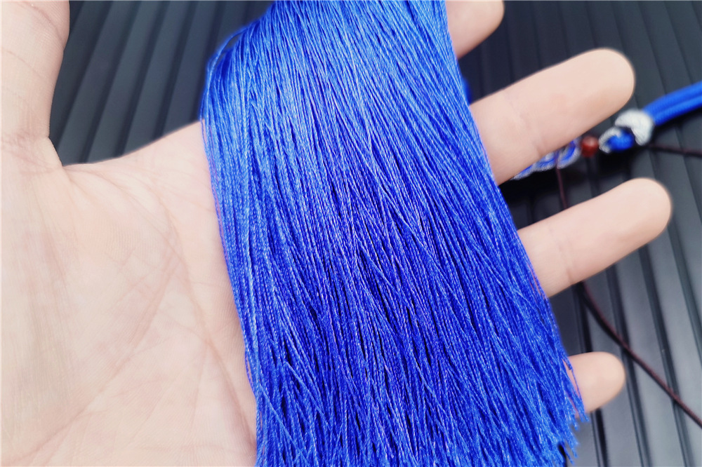 流苏线三角丝 冰丝亮光3股线 0.3 手工绕线 穗子线 编织线diy