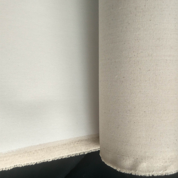 油画布细纹棉麻混纺涂层油画颜料画布框画材3430幅宽170cm油画布