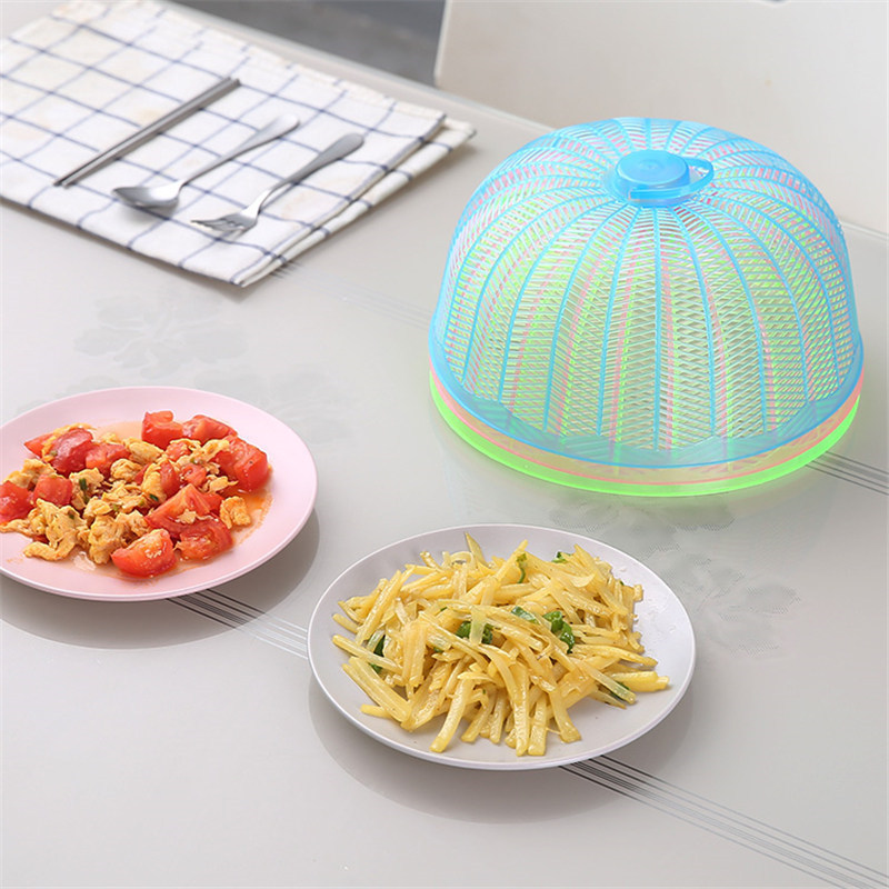 Food Cover Vegetable Cover round Small Size Anti Fly Vegetable Cover Mini Food Cover Vegetable Cover Food Cover Dining Table Cover Leftovers Bowl Cover Household