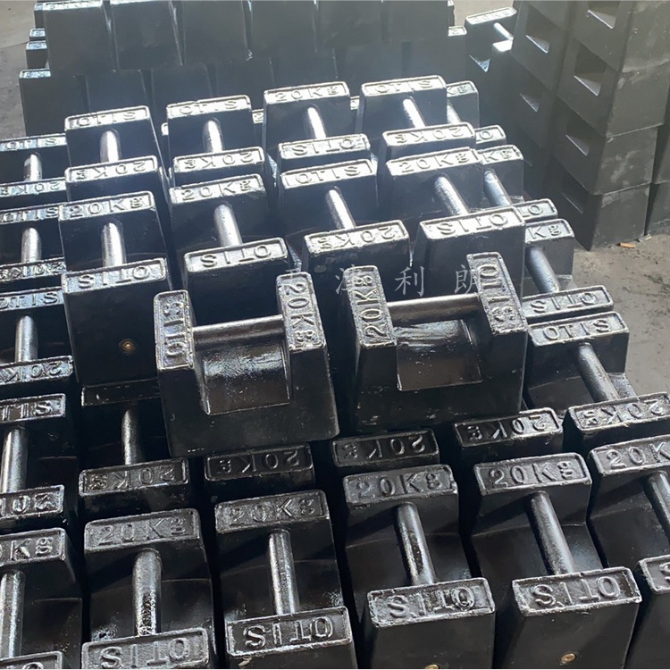 铸铁砝码用于电子秤,地磅,电子平台秤,电梯,等各类工业秤的校验