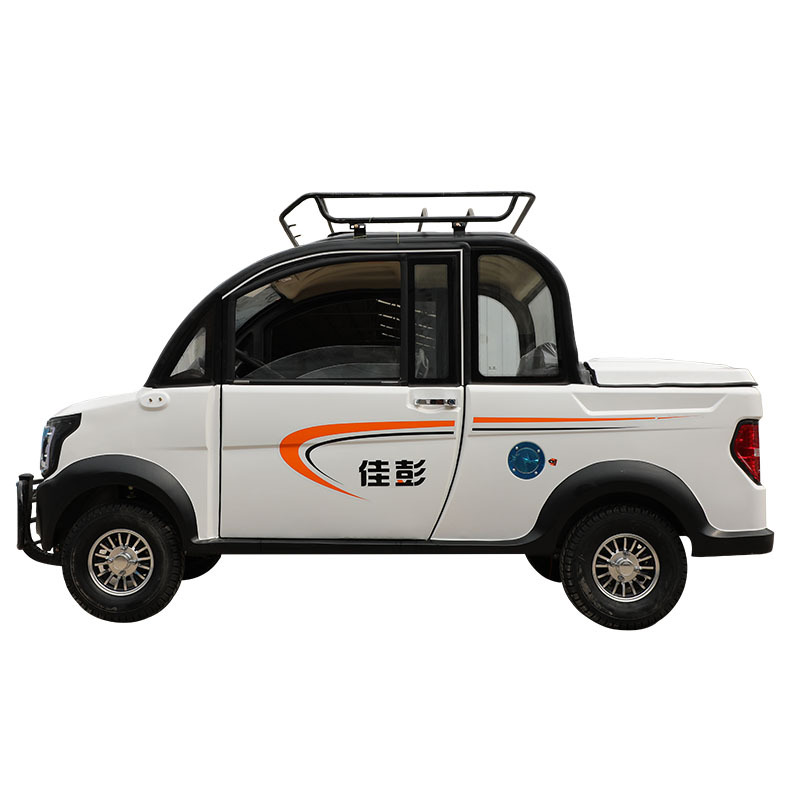 新能源半封闭式大功率四轮电动车载重王皮卡加宽四轮电动车