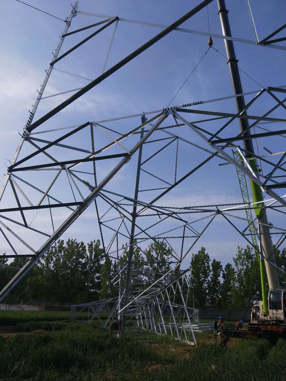 电力杆塔工程 电力杆塔价格 电力塔价格 电气铁塔-阿里巴巴