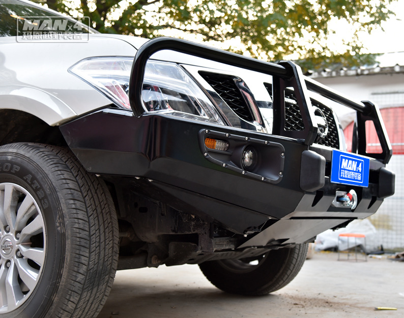 途乐y62护灯牛栏前杠保险杠防撞杠越野竞技杠防护杠改装前杠