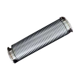 kf16/25/40/50真空波纹管 真空柔性波纹管 可伸缩不锈钢真空软管